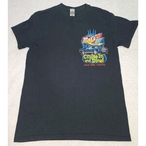 Mel's Diner Shirt Mens Small Car Graphic Tee Pigeon Forge TN Smokey Mountains